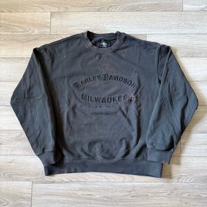 Harley-Davidson Black Crewneck Sweater